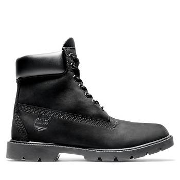 Timberland Férfi 6-Inch Basic w/Padded Collar Vízálló Bakancs Fekete